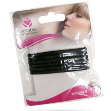 ELASTICI GRANDI 6PZ NERO (24pz)